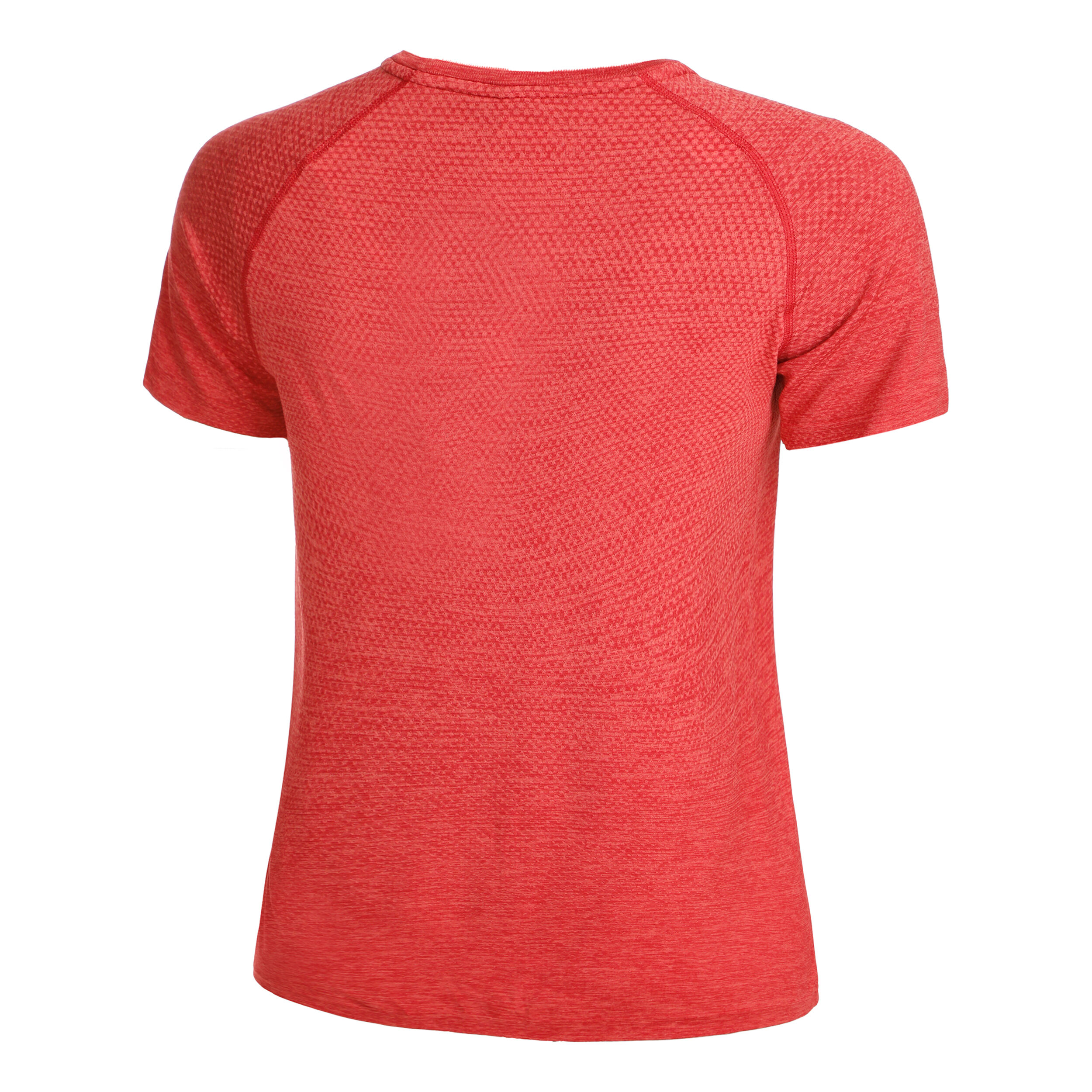 Crew Neck Essential Laufshirt Damen - Rot