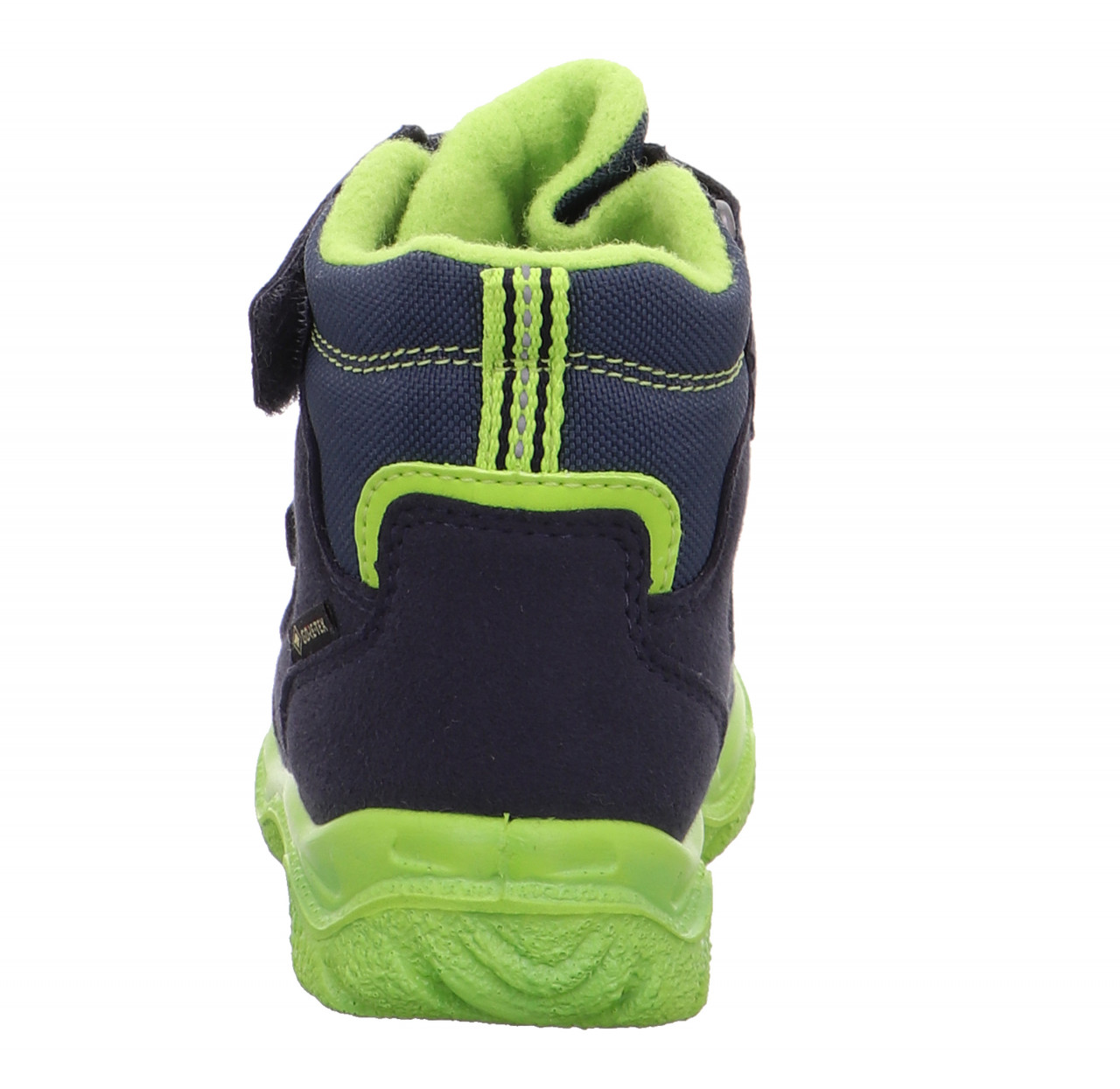 HUSKY1 - Blau/Grün Boots mit Klettverschluss