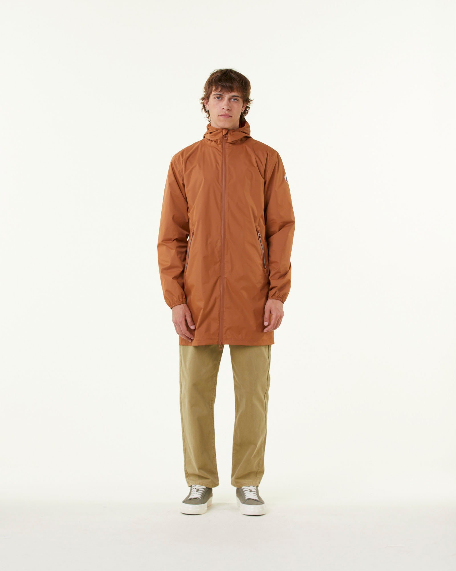 Imperméable long paquetable Caramel Stockholm