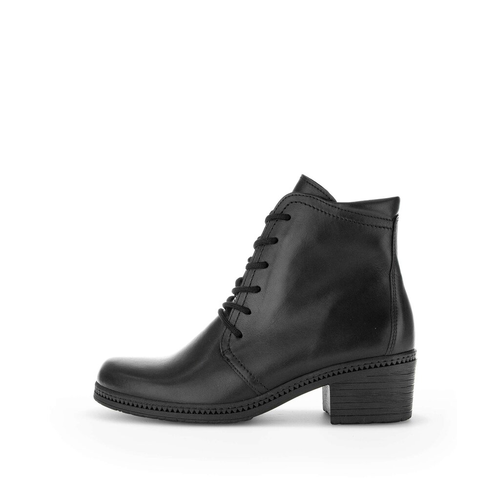 Gabor fashion Schnürstiefelette schwarz