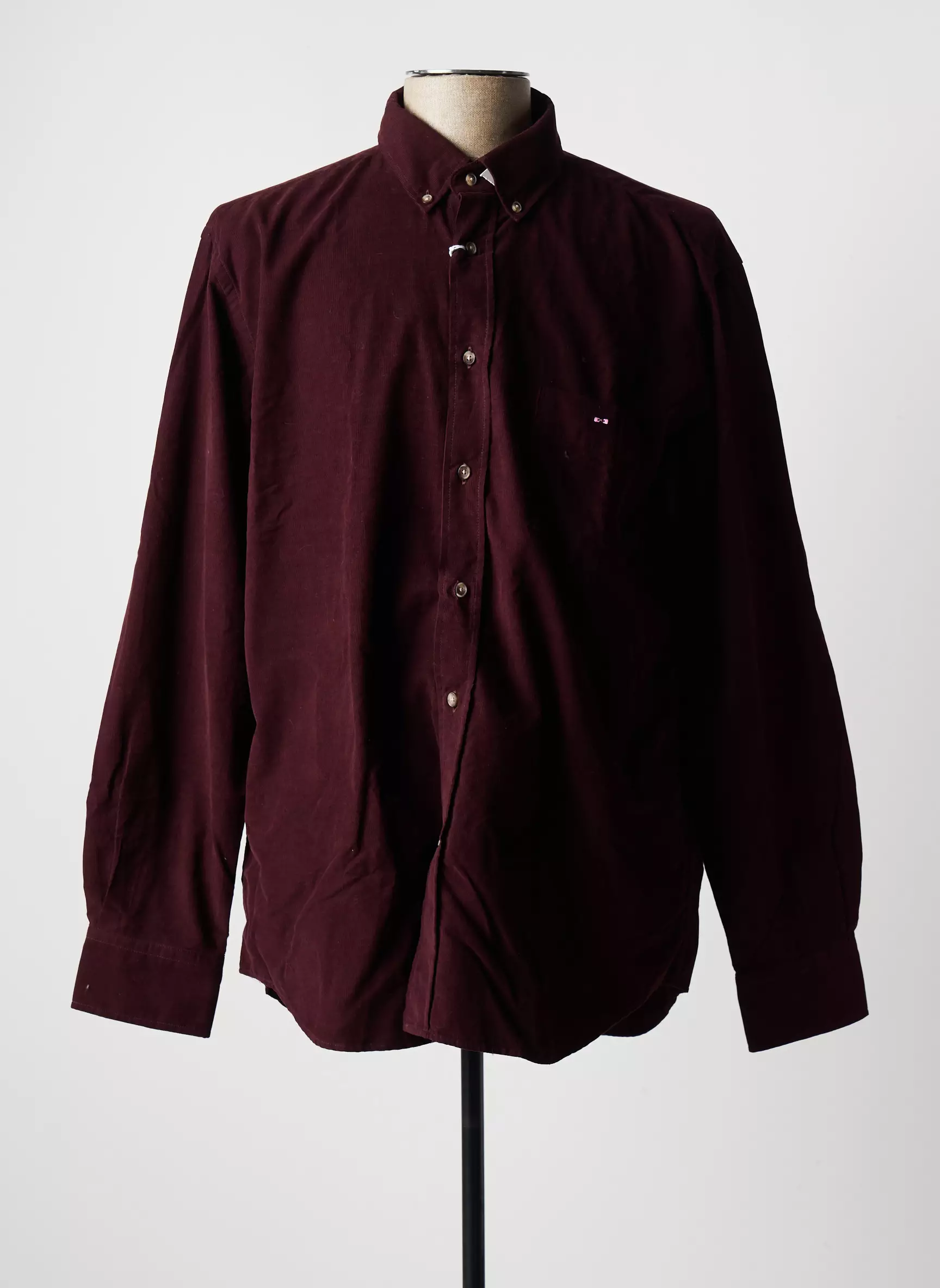 Eden Park Manches Longues Homme couleur rouge