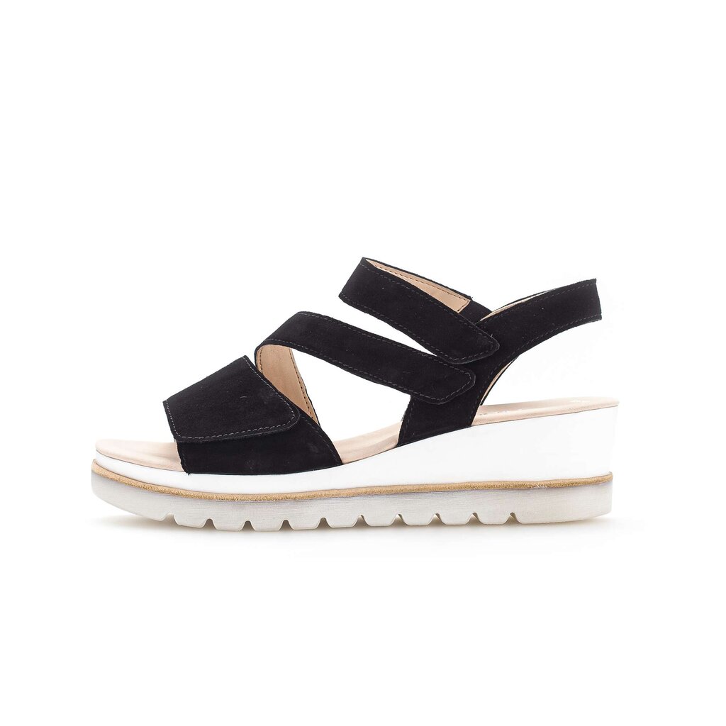 Gabor fashion Keilsandalette schwarz