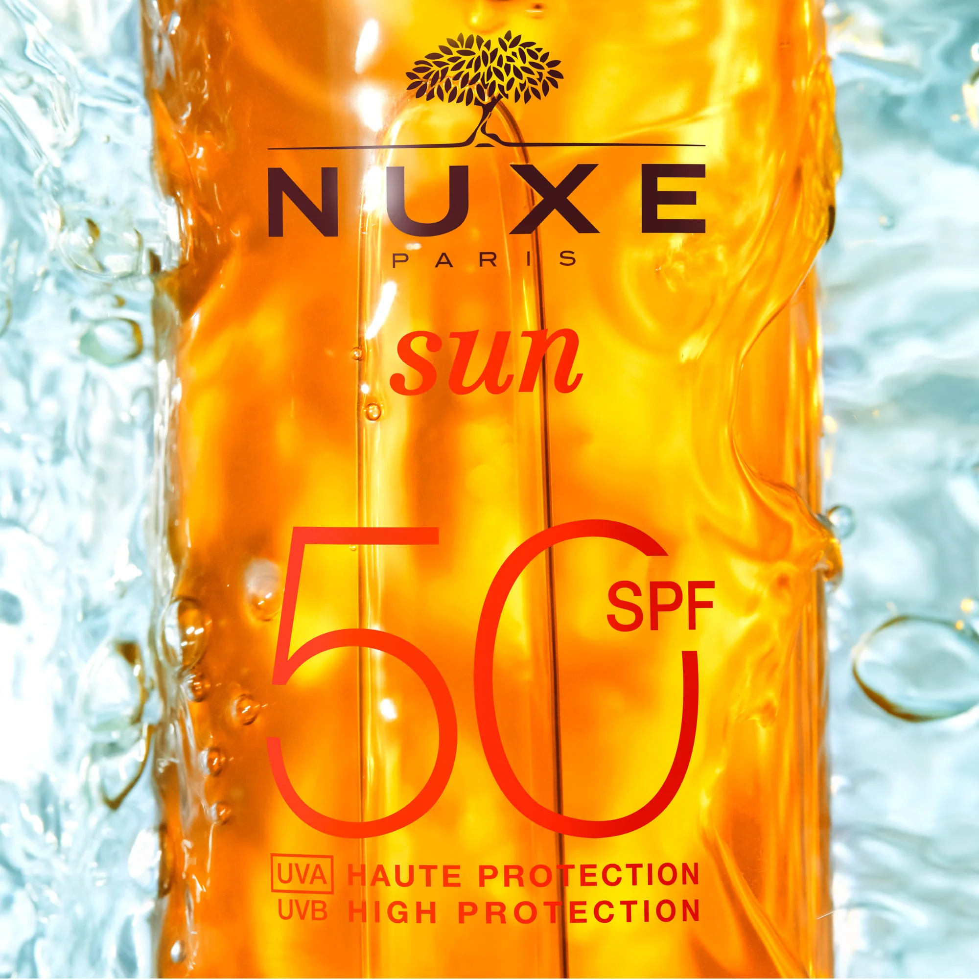 Óleo Solar Facial e Corporal FPS 50 - Óleo solar corporal de alta proteção, óleo solar facial de alta proteção.