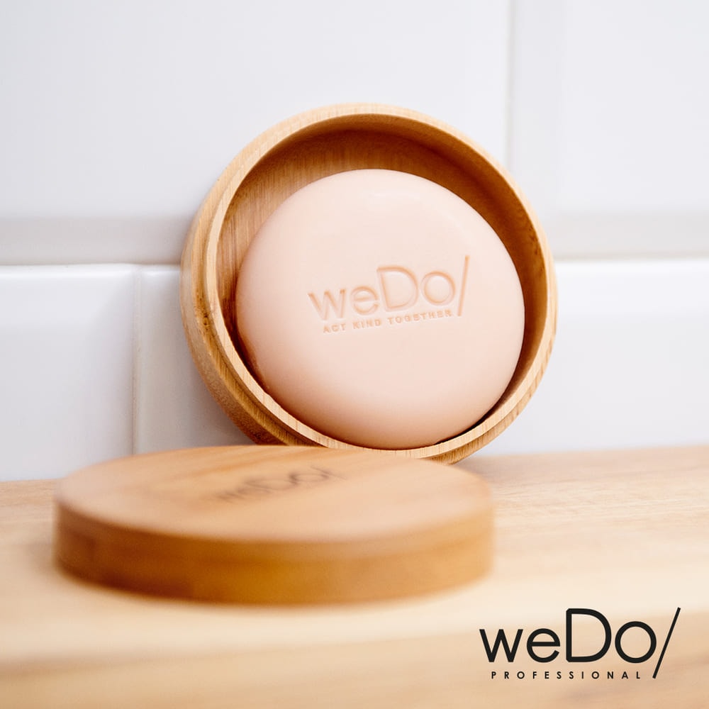wedo Boîte pour shampoing solide en bambou Boîte shampooing solide en bambou issu de la sylviculture responsable
