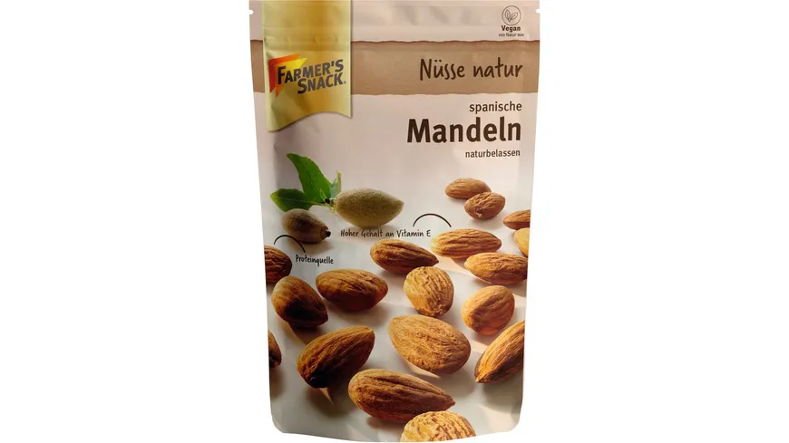 FARMER'S SNACK Mandeln braun naturbelassen 200 g