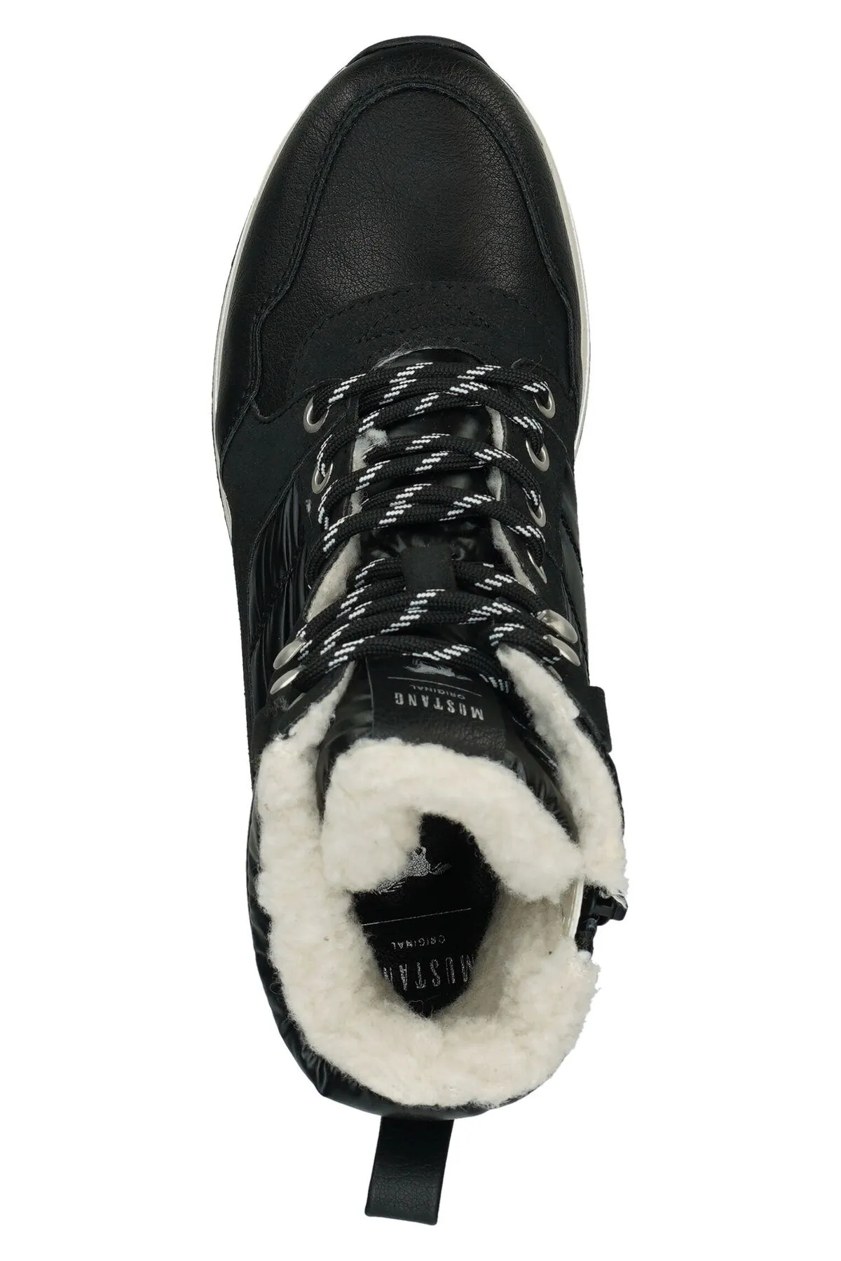 Mustang  Stiefelette - Schwarz - Flacher Absatz
