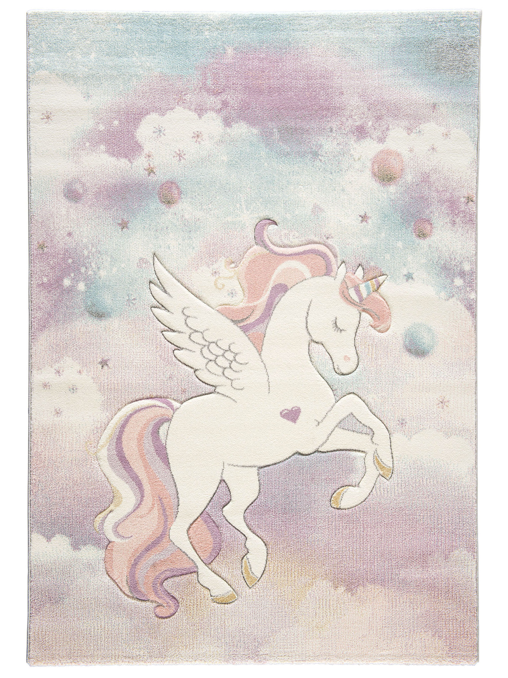 Fluttershy Kinder-Teppich, Multicolor