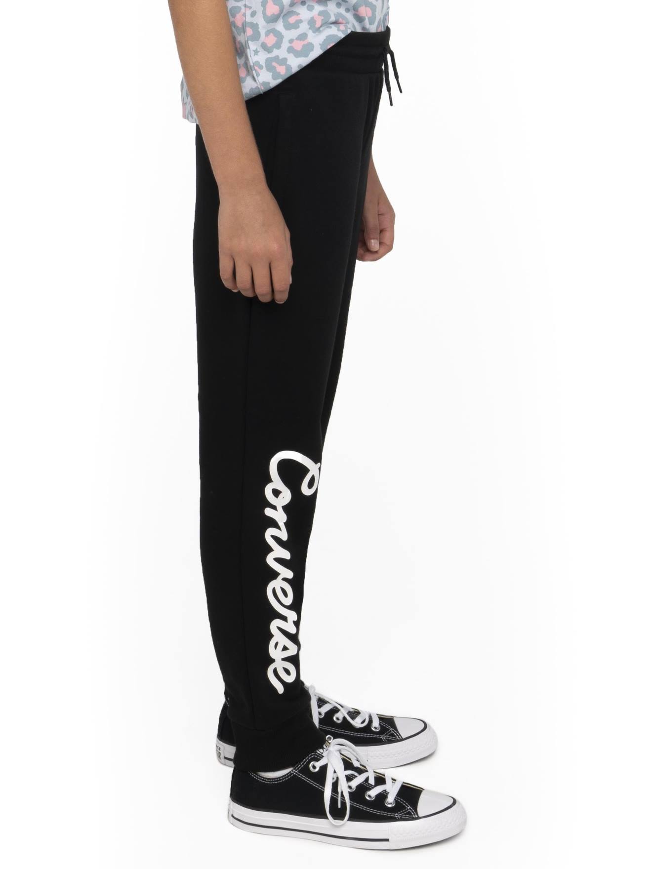Jogging enfant signature Chuck Patch CONVERSE noir