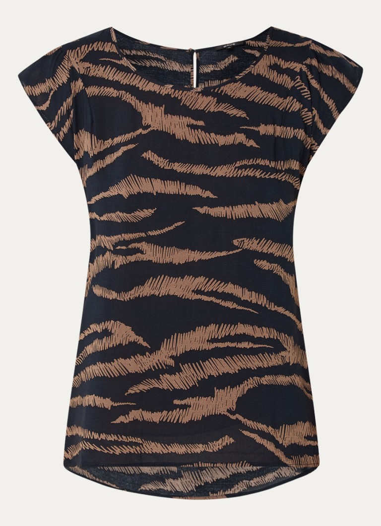 OPUS Fannie top with zebra print