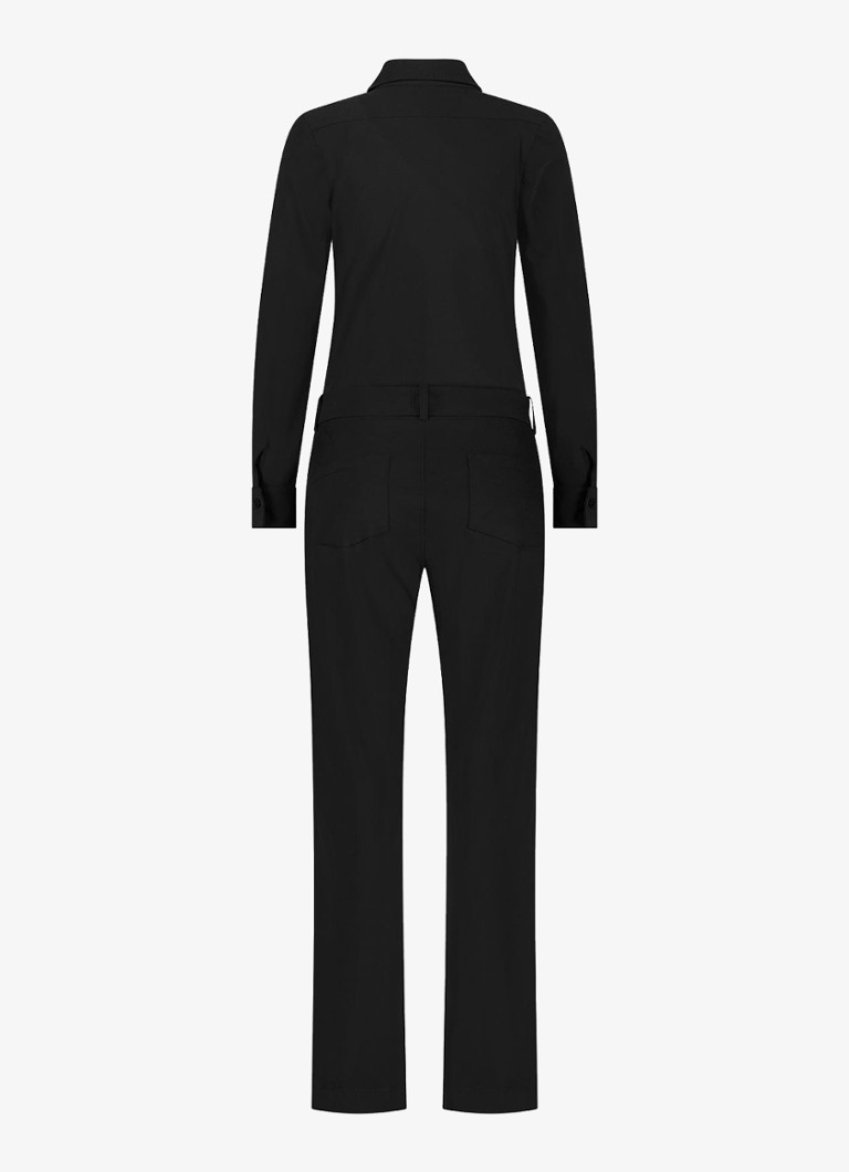 Studio Anneloes Angel straight fit jumpsuit with tie belt