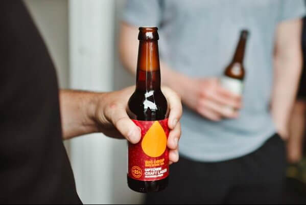 Big Drop : Uptown Craft Lager - Gueule de joie 0.5° |  33 cl