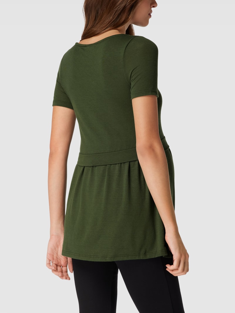 T-Shirt mit Still-Funktion in khaki