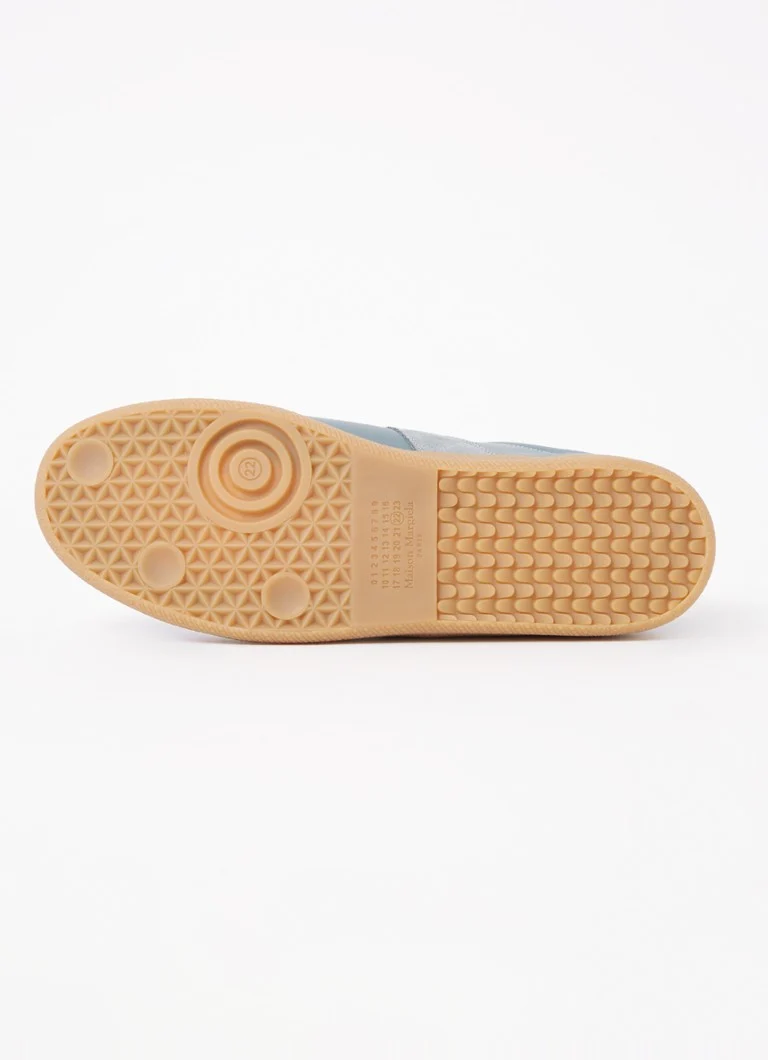 Maison Margiela Replica sneaker made of lamb leather with suede details