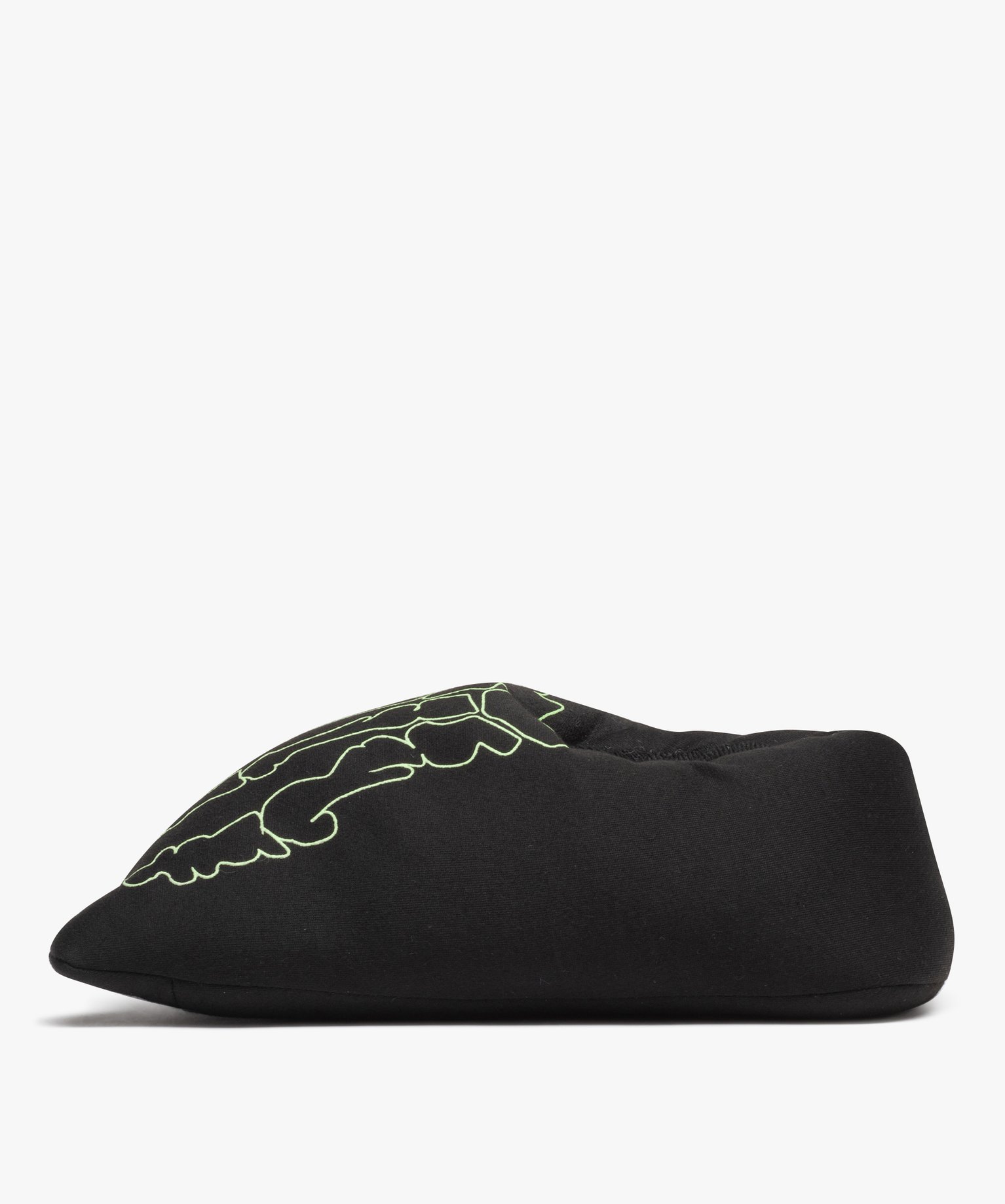 Chaussons Garçon volume pied géant noir | GEMO