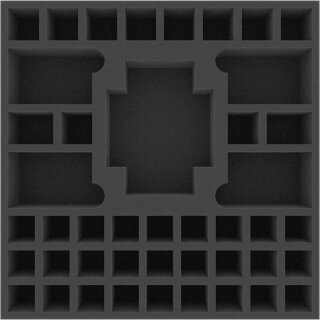 Feldherr 295 mm x 295 mm x 50 mm Schaumstoffeinlage für Brettspiele