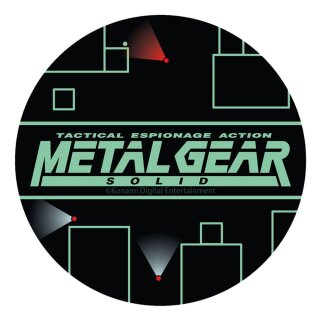 Metal Gear Solid Schreibtischunterlage & Untersetzer Set Solid Snake x Raiden Limited Edition