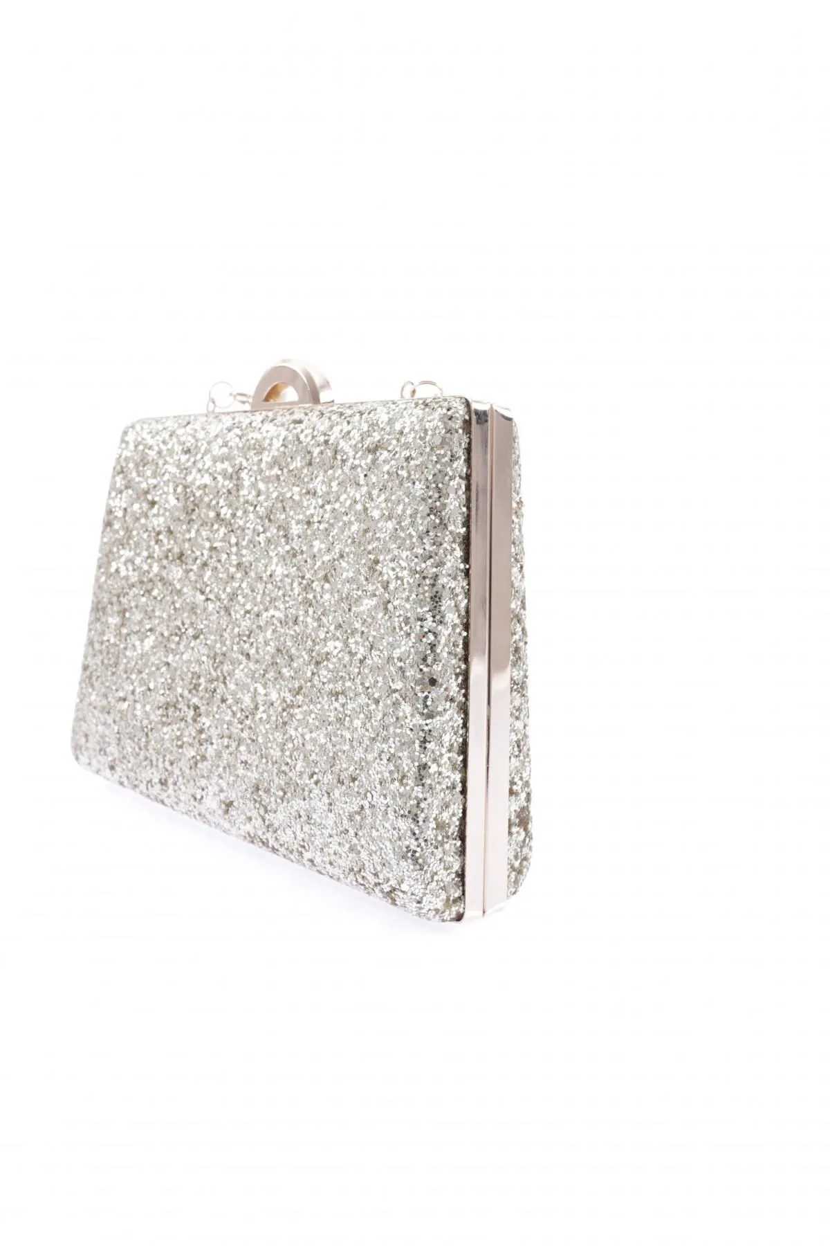 DGN  249-23y Pailletten Gold Abendkleid Damen Portfolio Tasche