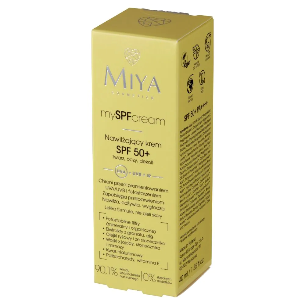 Miya MySPF Cream Hydraterende Crème SPF 50+