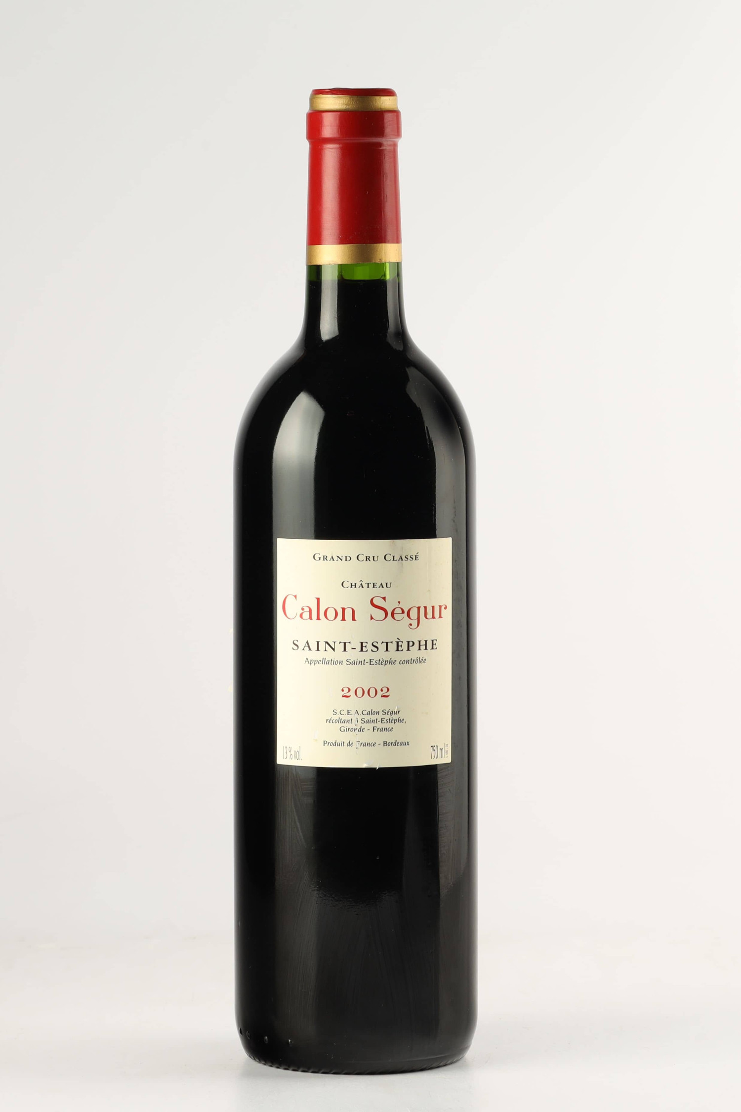 Château Calon Segur 2002, Saint Estèphe