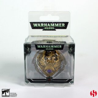 Warhammer 40K Metall-Schlüsselanhänger Custodian Shoulder Plate