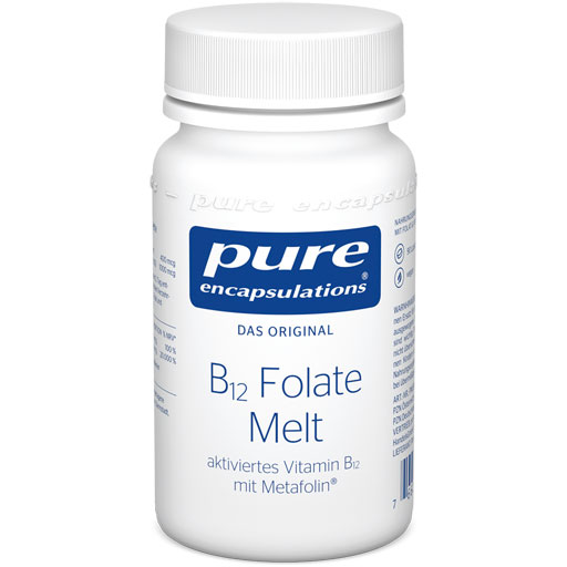 PURE ENCAPSULATIONS B12 Folate melt Lutschtabl.  90 St  Lutschtabletten