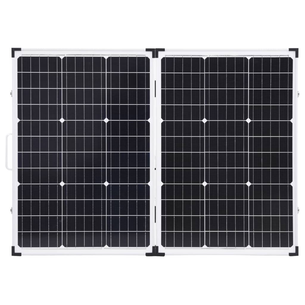 vidaXL Solarmodul Solarmodul in Koffer-Design Klappbar 120 W 12V