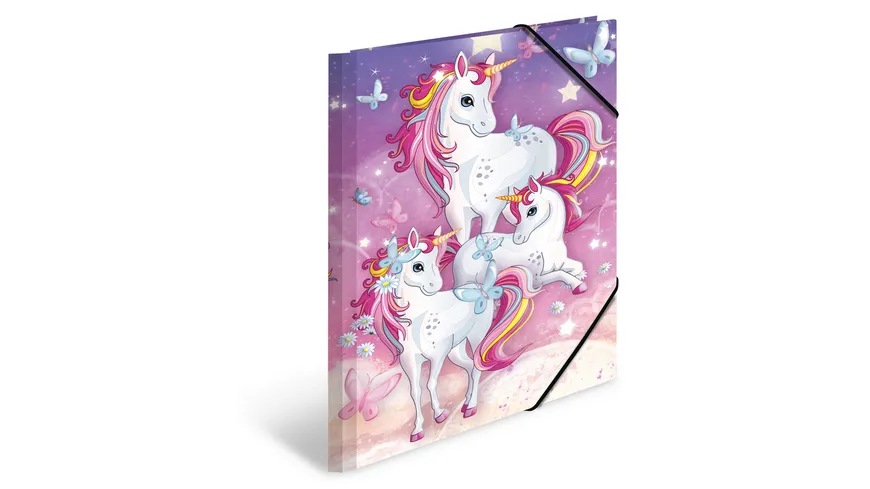 HERMA Sammelmappe A4 Karton Einhorn