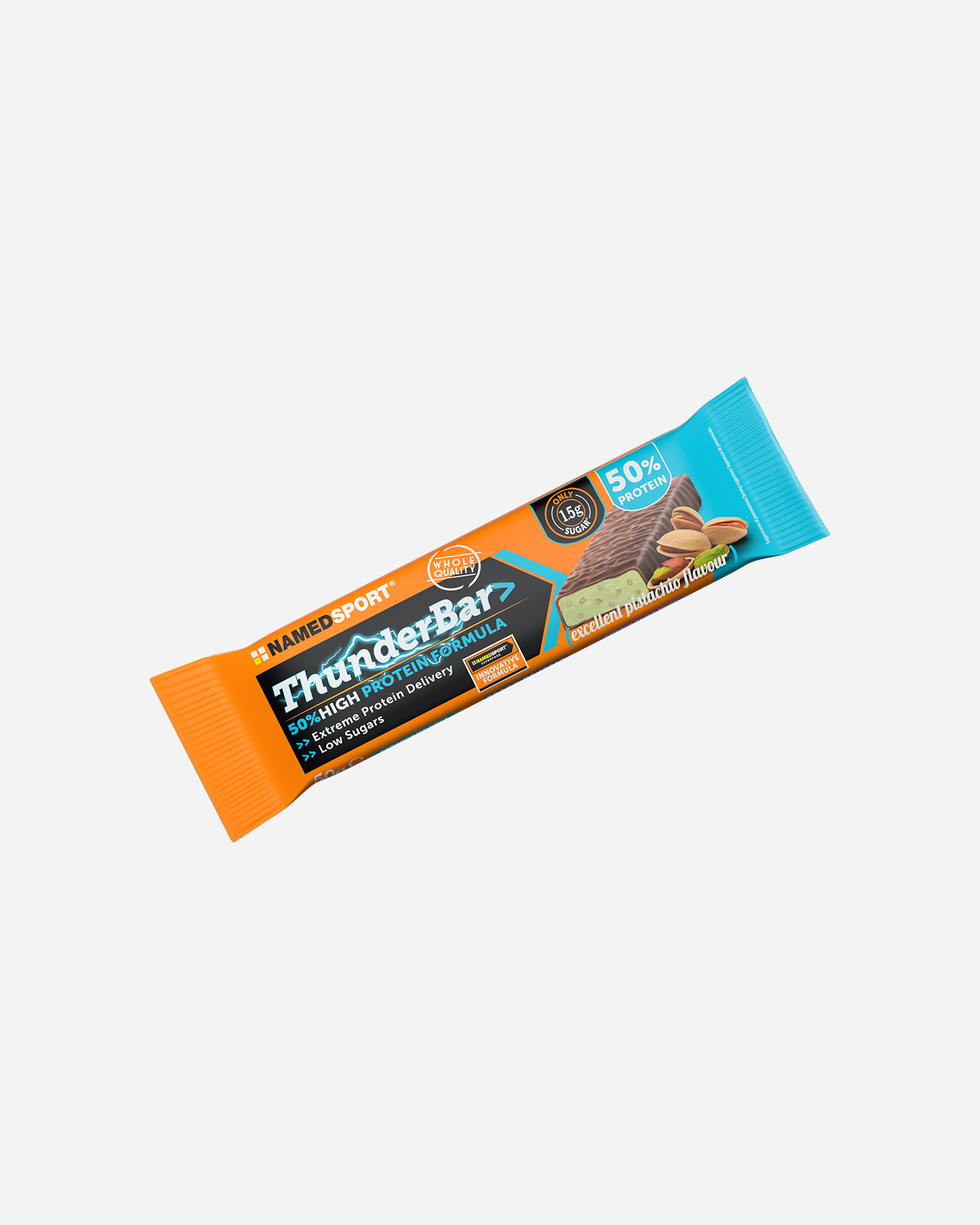 Energy Named Sport Thunder Tyčinka Pistácie 50g 1FO-BAR-50PRO-02