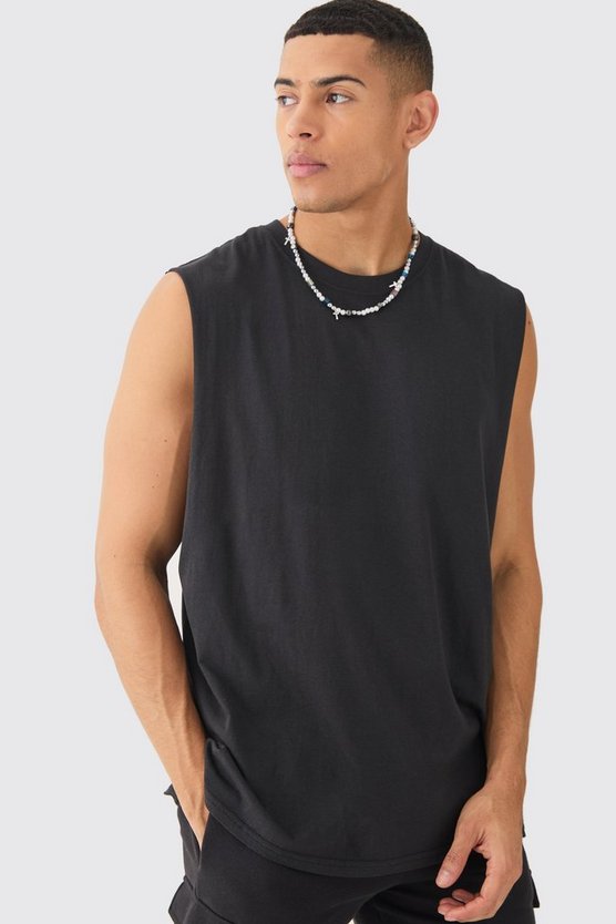 Oversize Tanktop mit Limited Edition Print