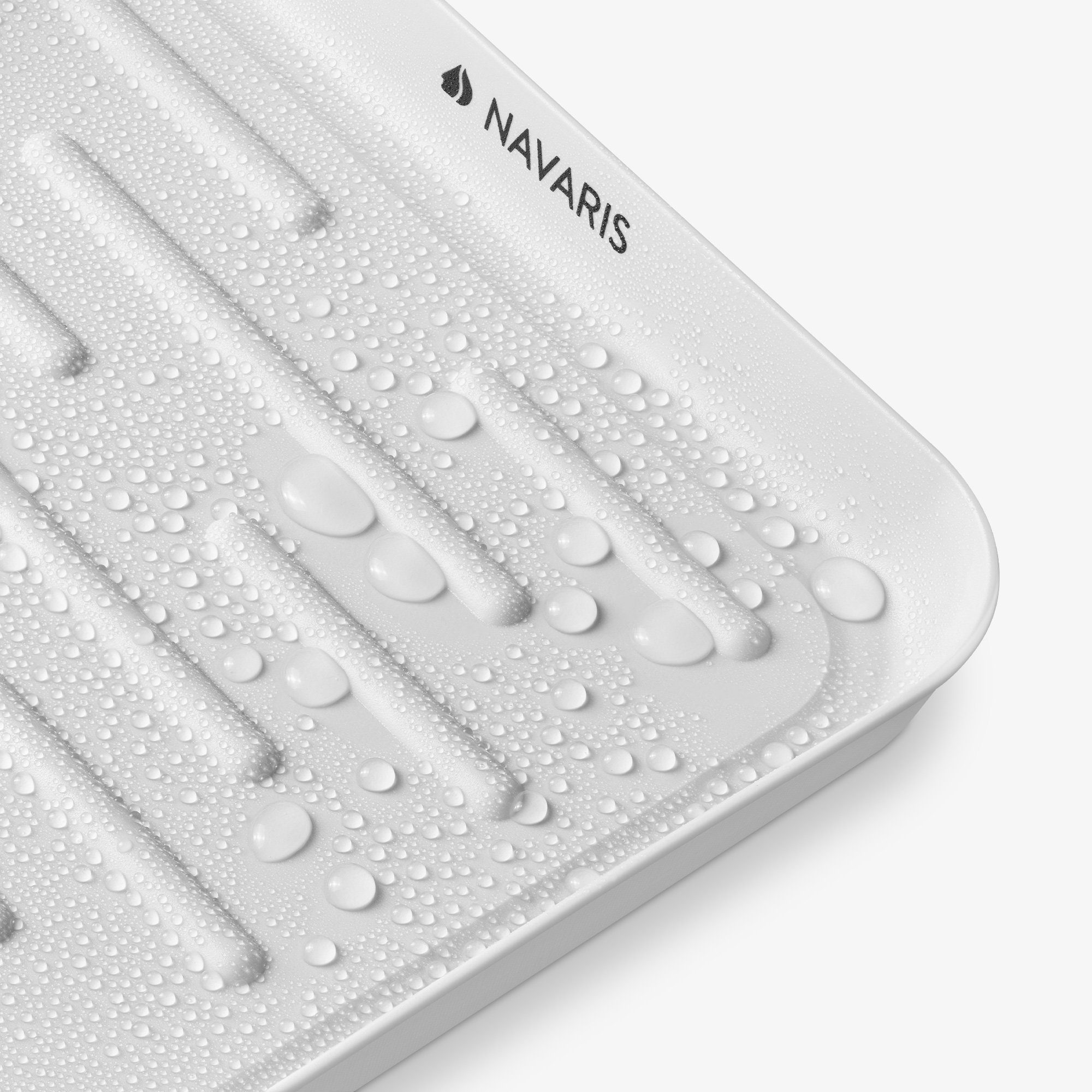 Navaris Schuhabtropfschale 3x Schuhabtropfschale, Schuhmatte, 35x27x2,5cm, erhöhter Rand