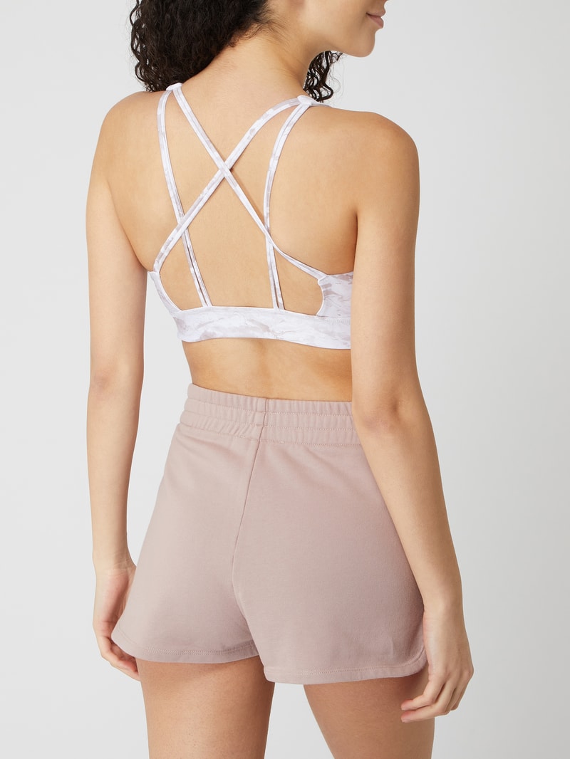 Bustier mit Stretch-Anteil in mauve