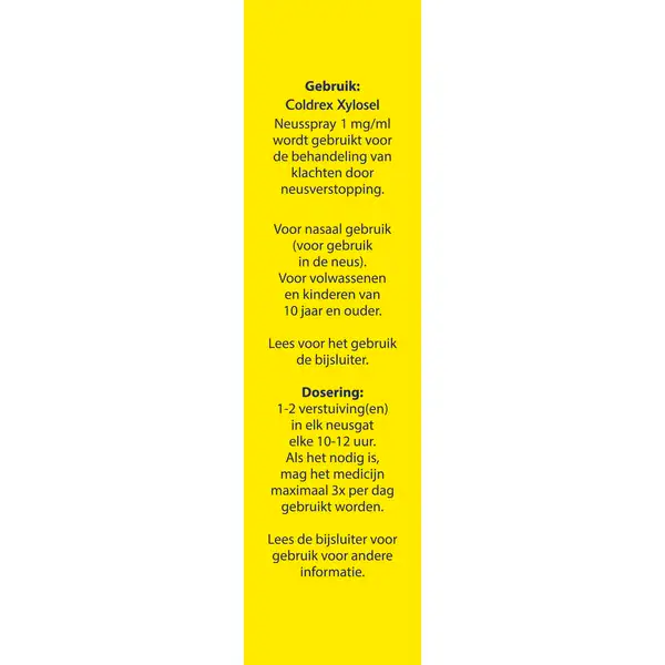 Coldrex Xylosel -nenäsumute, lääke - 10 ml