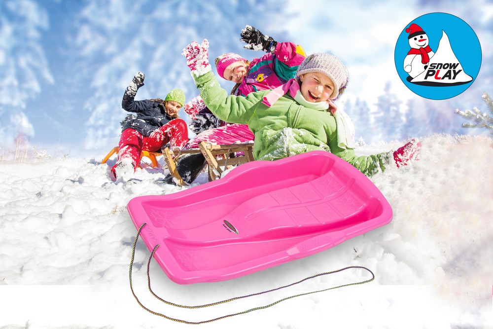 Jamara e.K. JAMARA-461127-Snow Play Bob Karol 80cm pink