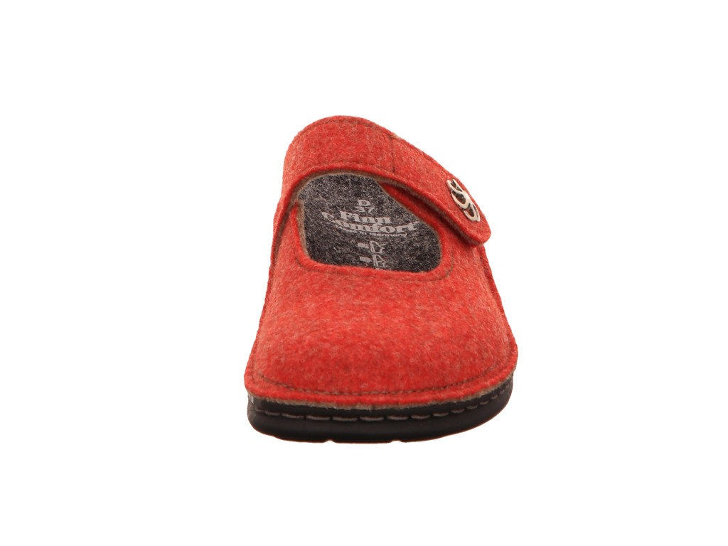 FINN COMFORT Hausschuhe rot BRIG