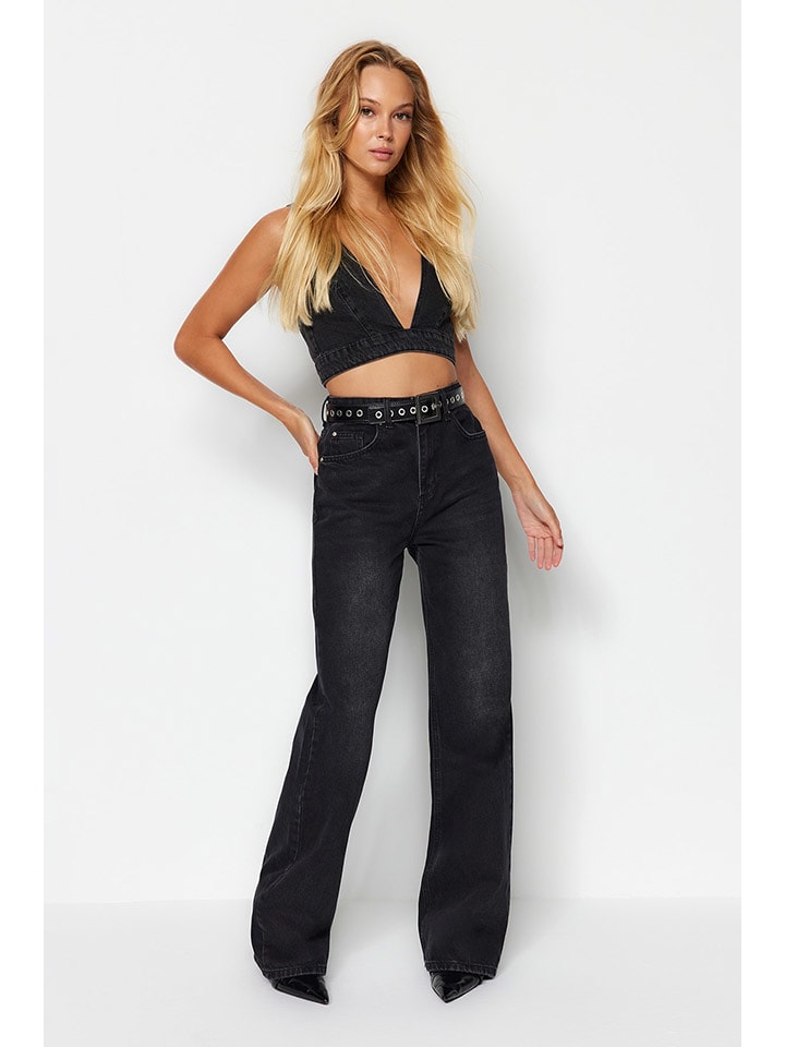 trendyol Jeans - Comfort fit - in Schwarz günstig kaufen