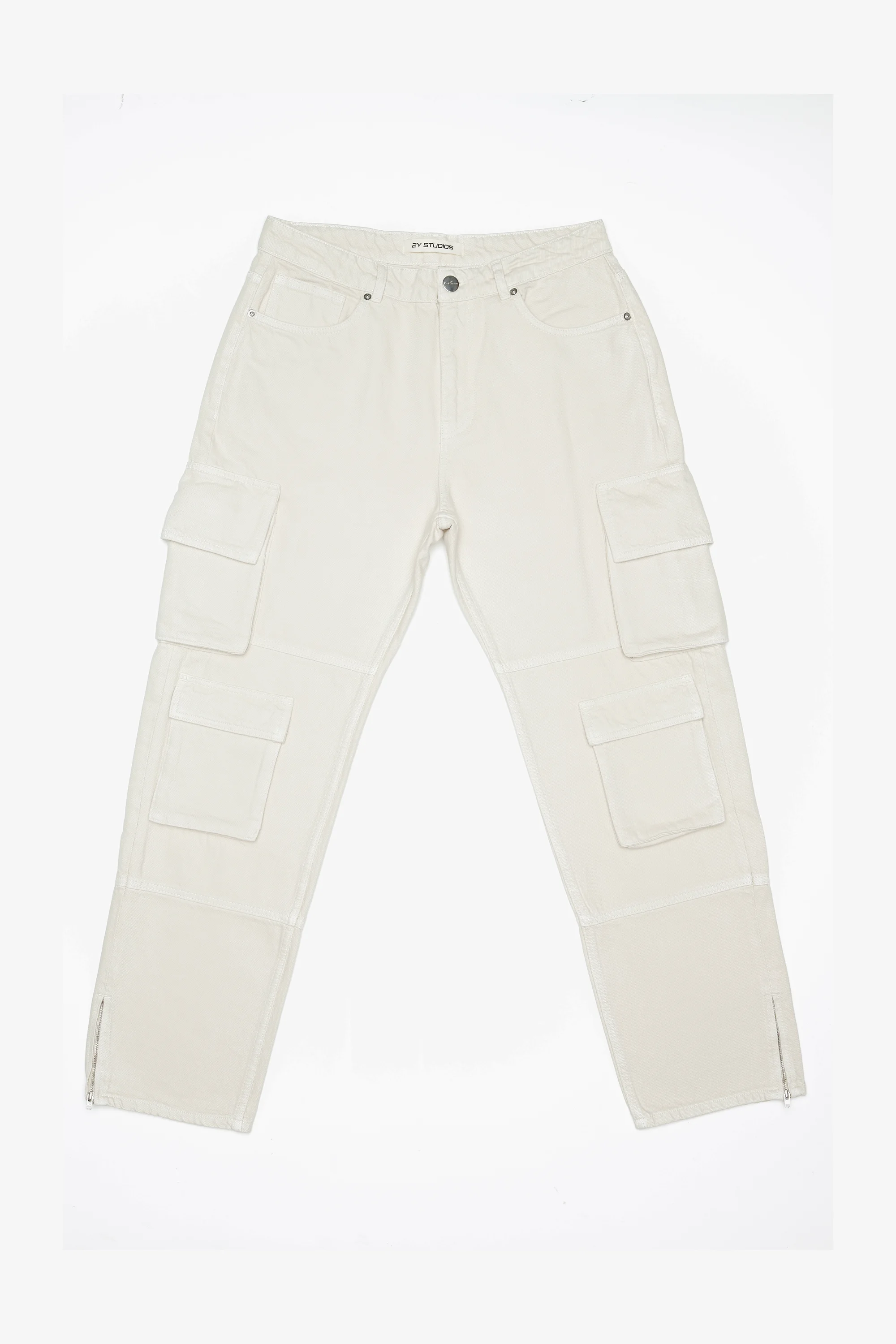 2Y Studios NEO ANKLE ZIP PANTS - Vaqueros holgados