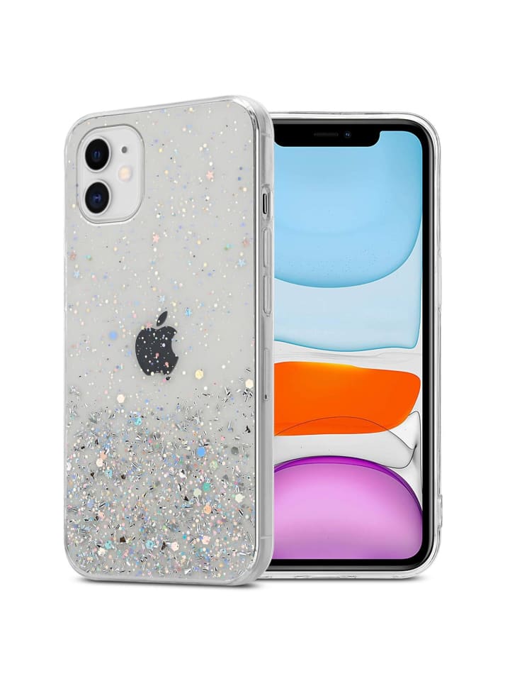 cadorabo Hülle für Apple iPhone 11 PRO Glitter in Transparent mit Glitter günstig kaufen iPhone 11 Pro