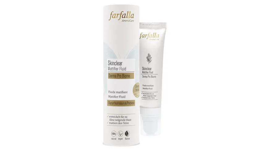 Farfalla Derma Pro Biome Skinclear Mattifier Fluid 30 ml