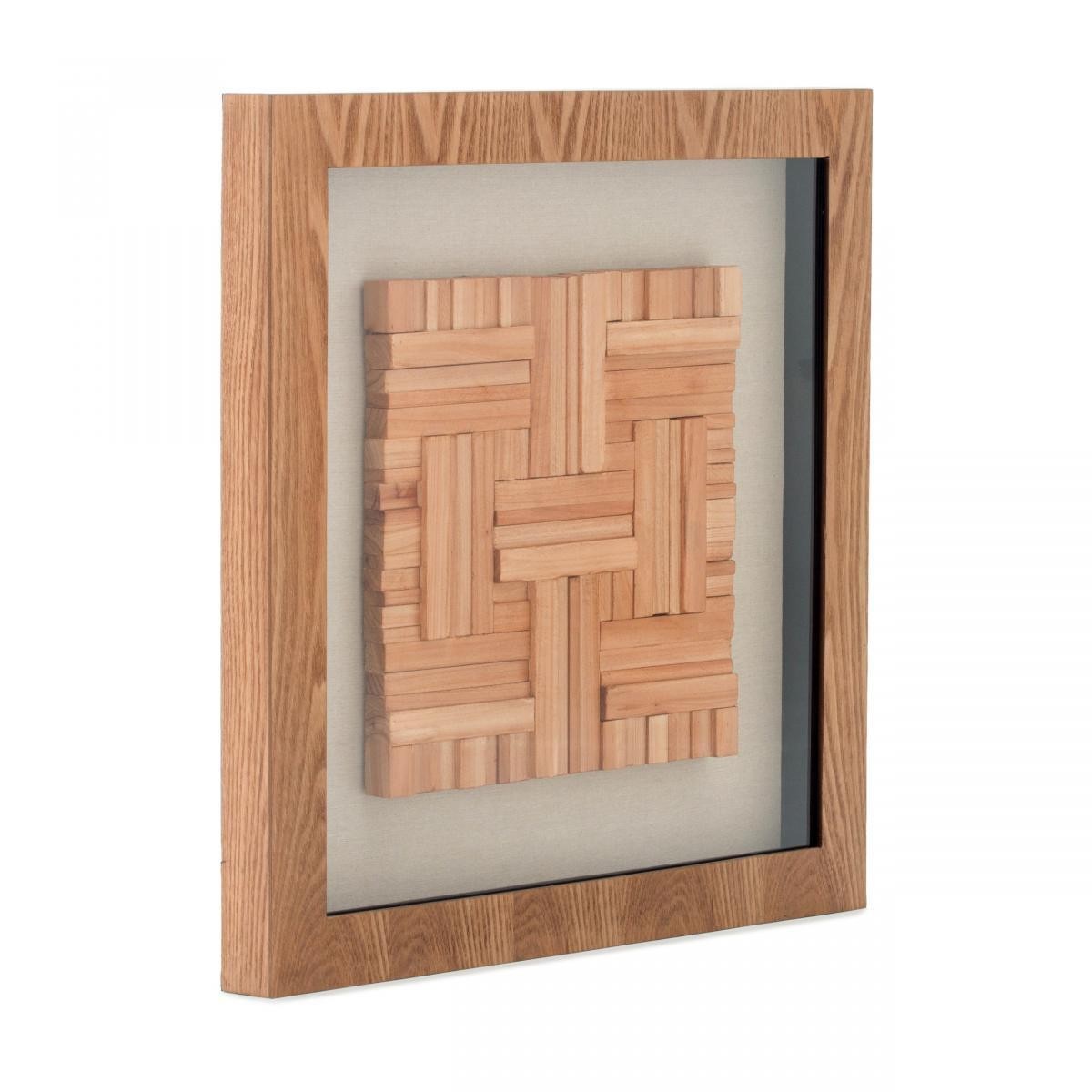 Kayoom Bild Holzkunst Quadrat 60x60 I WON200