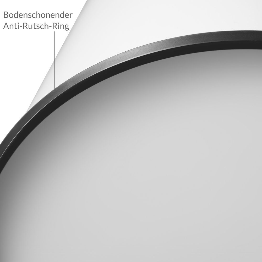 monzana Mülleimer, Automatik Sensor Mülleimer LED Display Müllbehälter berührungslos