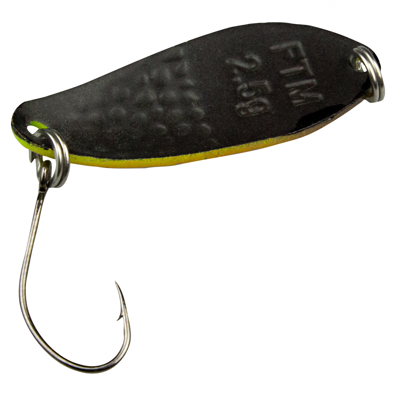 FTM Trout Spoon Dragon (2,5 g, Yellow/Green, Black UV)
