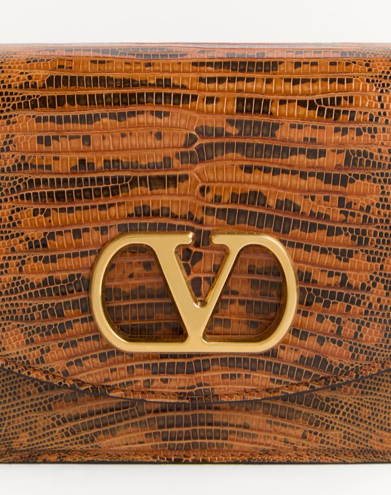 Bolsa de ombro pequena Valentino Garavani Vain em Tejus