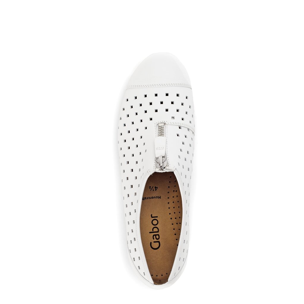 Gabor fashion Sportliche Ballerina weiß