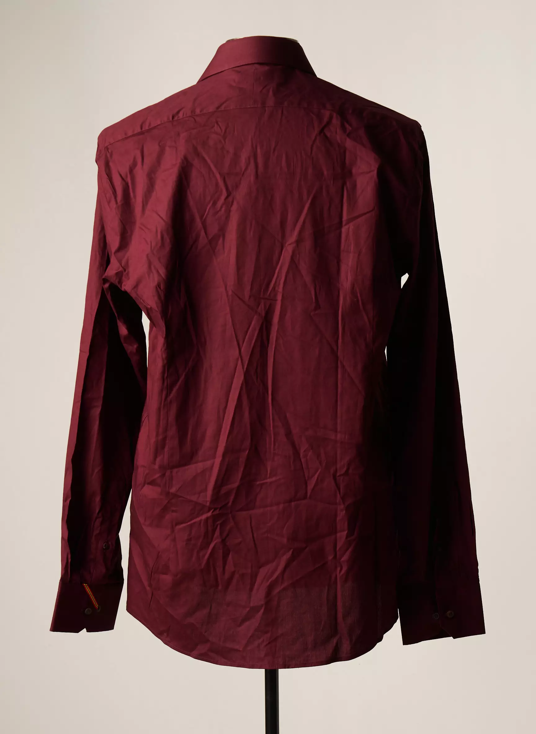 L Impeccable Marcel Manches Longues Homme couleur rouge