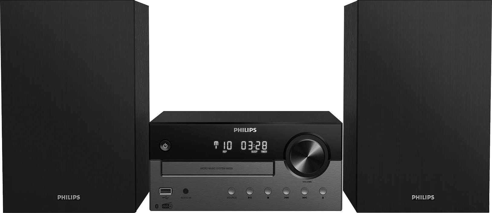 Philips TAM4505 Radio (Digitalradio (DAB), FM-Tuner mit RDS, 60 W)