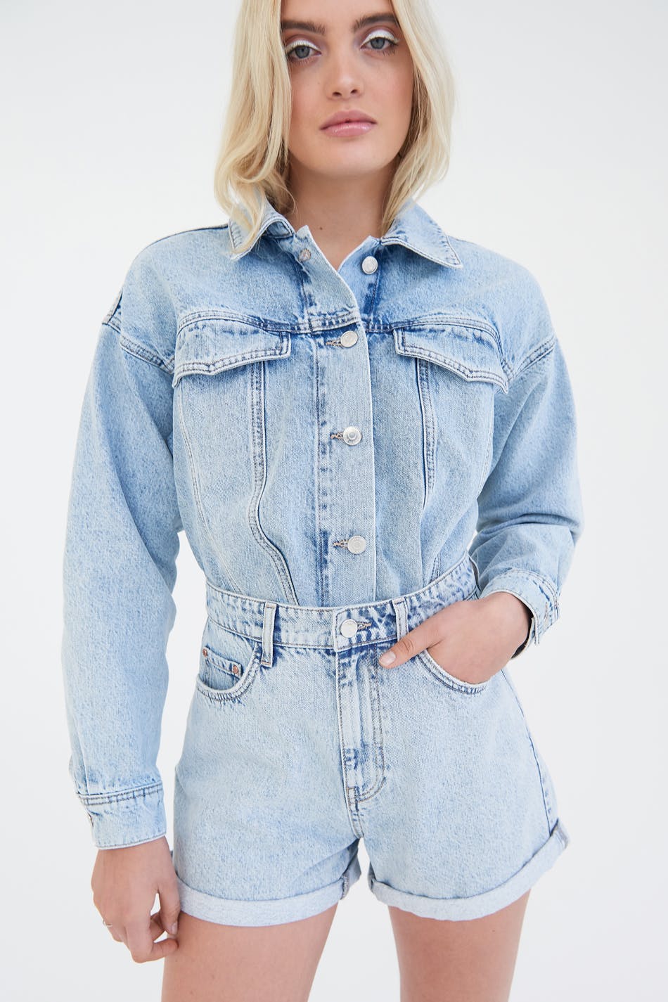 Mom original denim shorts