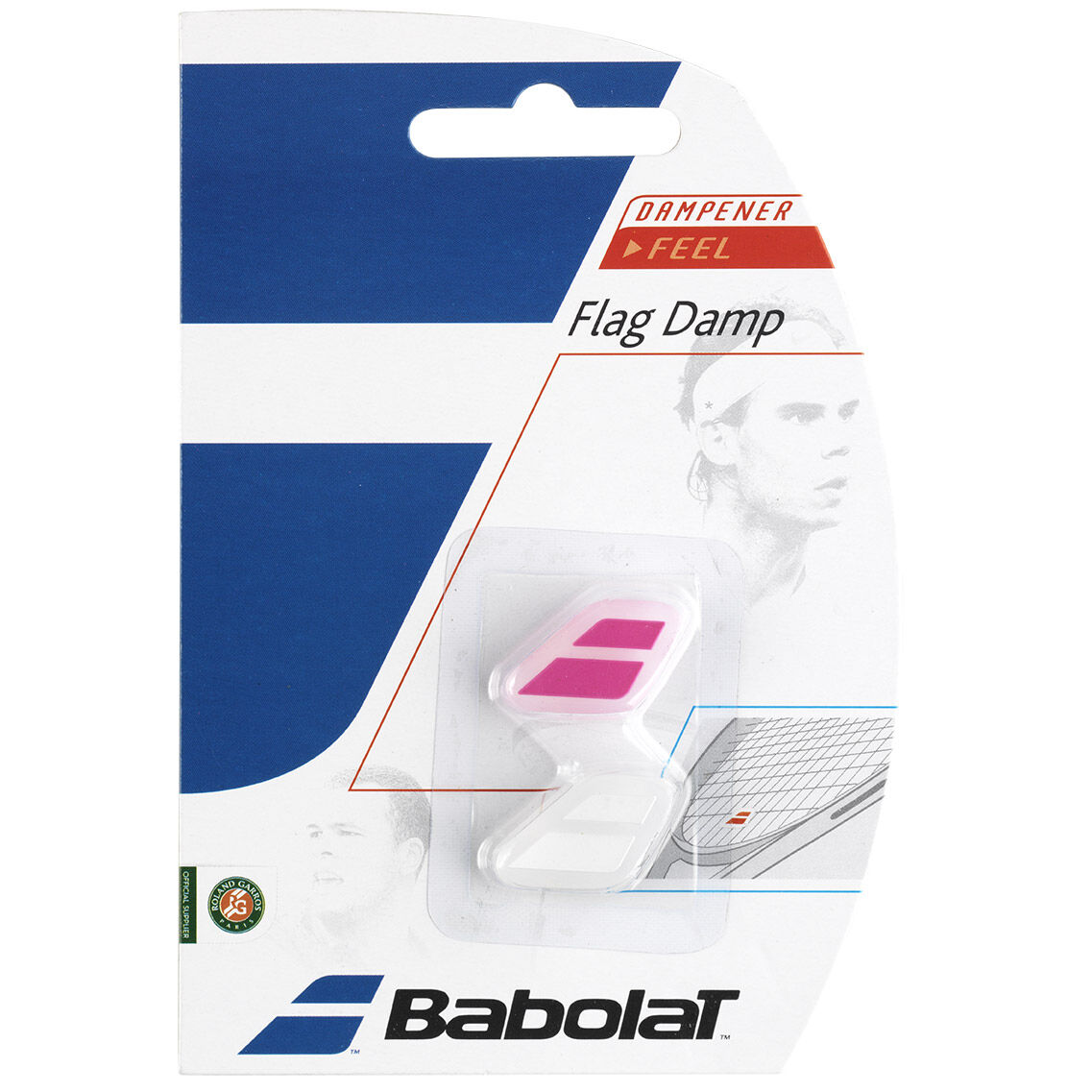 Flag Damp Pack Dämpfer 2er Pack - Weiß, Pink