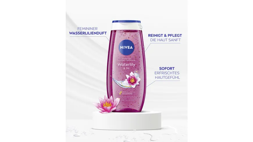 NIVEA Pflegedusche Waterlily & Oil 250 ml