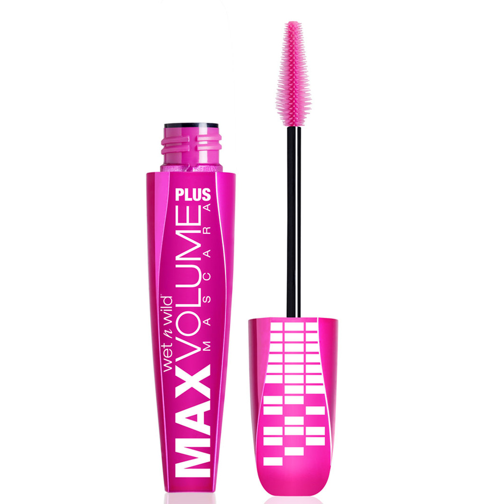 wet n wild Max Volume Plus Mascara - Amp'd Black Mascara