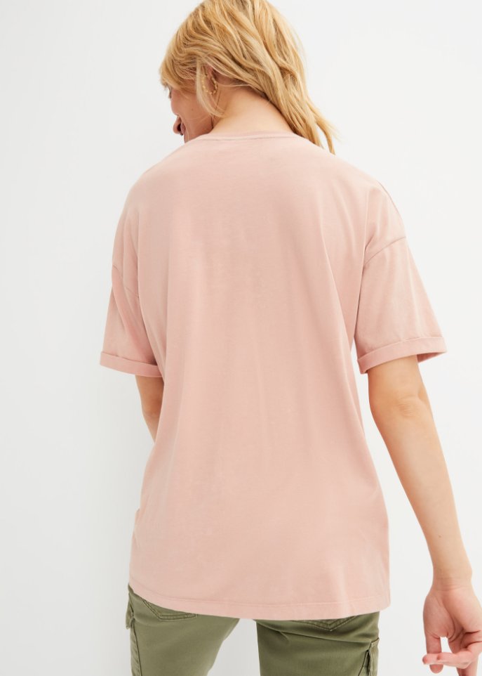 Oversize Shirt bedruckt aus Bio-Baumwolle